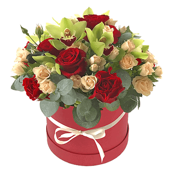Flowers in box