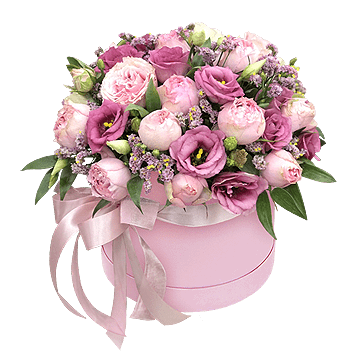 Pivoines et lisianthus