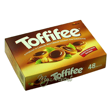 Chocolats «Toffifee» (375 g.) — noisette au caramel et crème au chocolat