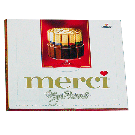 Конфеты «Merci» (375 г.) — знак благодарности со вкусом изысканного шоколада
