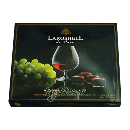 Chocolats «Laroshell» (250 g.) — chocolat noir fourré au cognac